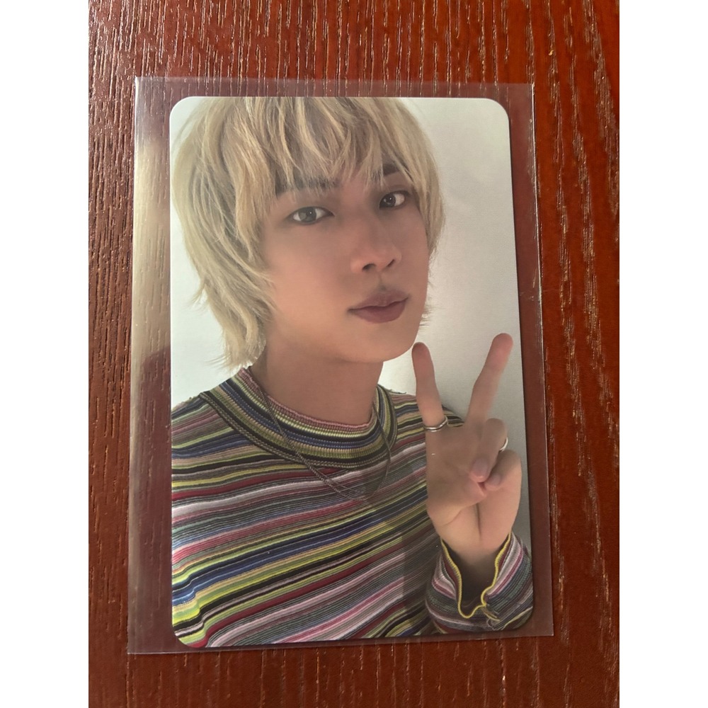 BTS Jin official Happy album photocard